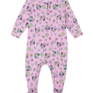 Minnie Mouse Baby Girl Footed Blanket Sleeper Pajamas (Pink, 0-9 Months) avrqh