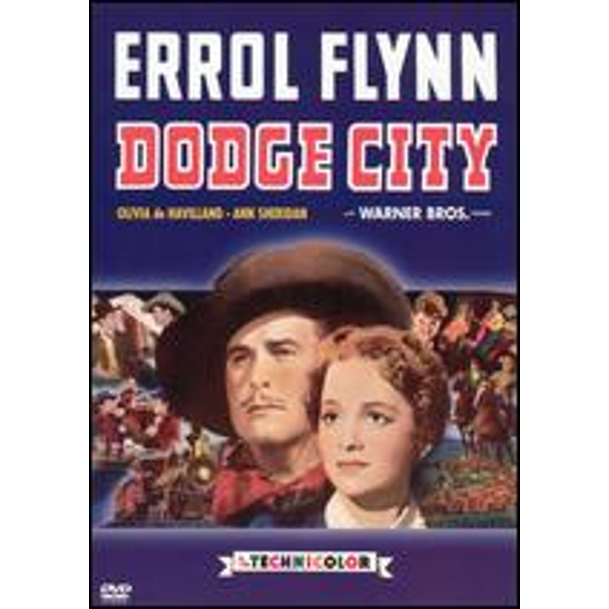 Warner Home Video Dodge City (DVD, 1 Disc) kn6vp